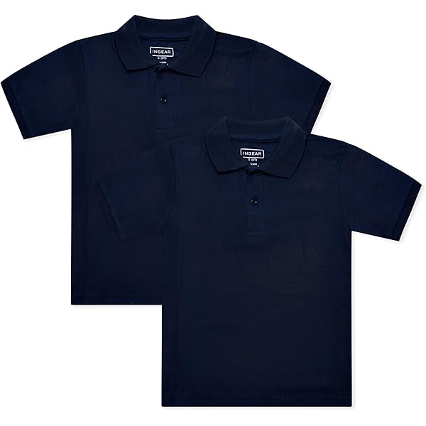 LACOSTE polo shirt navy y2k 海外ガール Mainimage.jpg