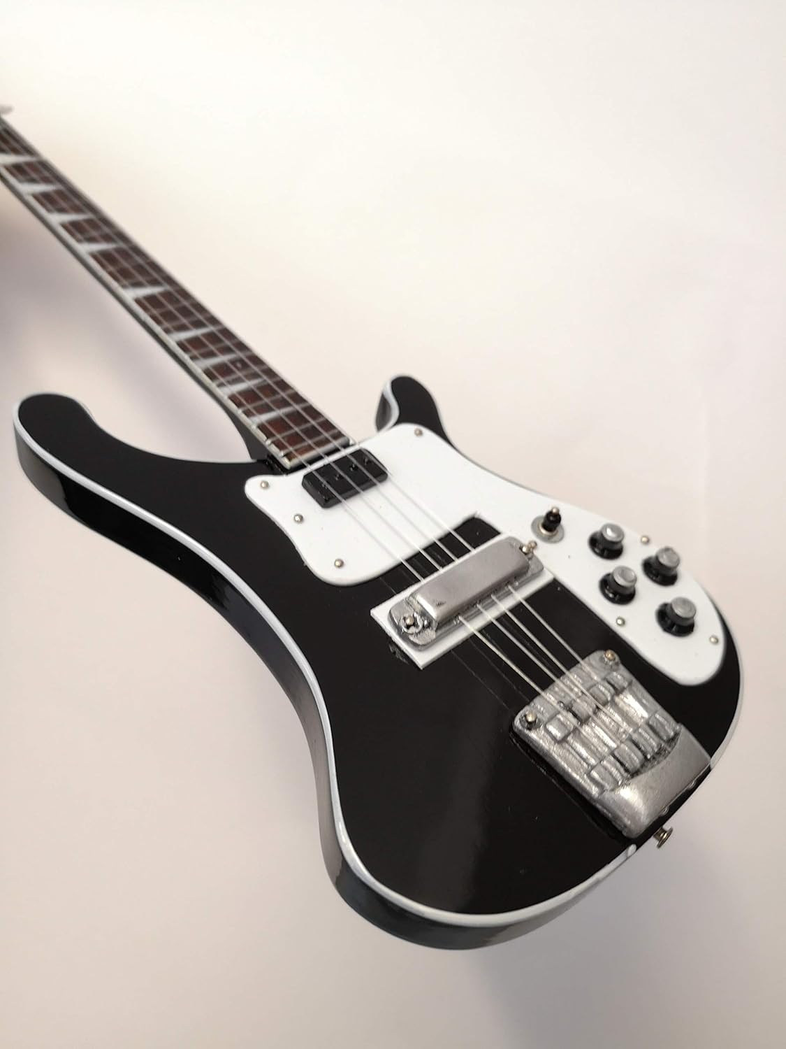 Axman Lemmy Kilminster (Motörhead) Miniature Guitar Replica, Music Gifts, Handmade Ornamental 1/4 Scale, Display Box - Image 3
