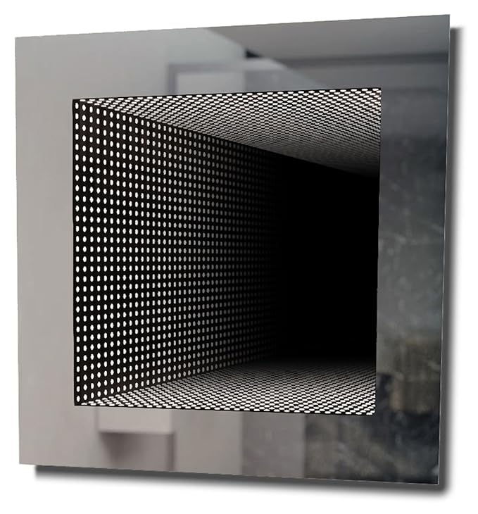 Bathroom infinity mirror