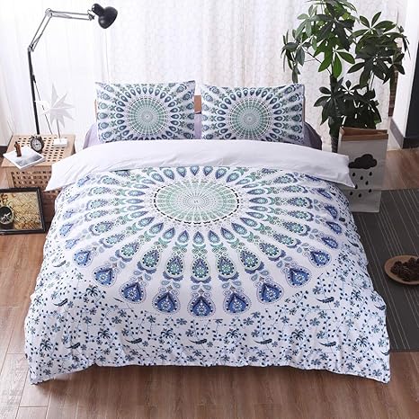 Buy Xiufen Bohemian Style Indian Bedding Quilt Duvet Cover Set