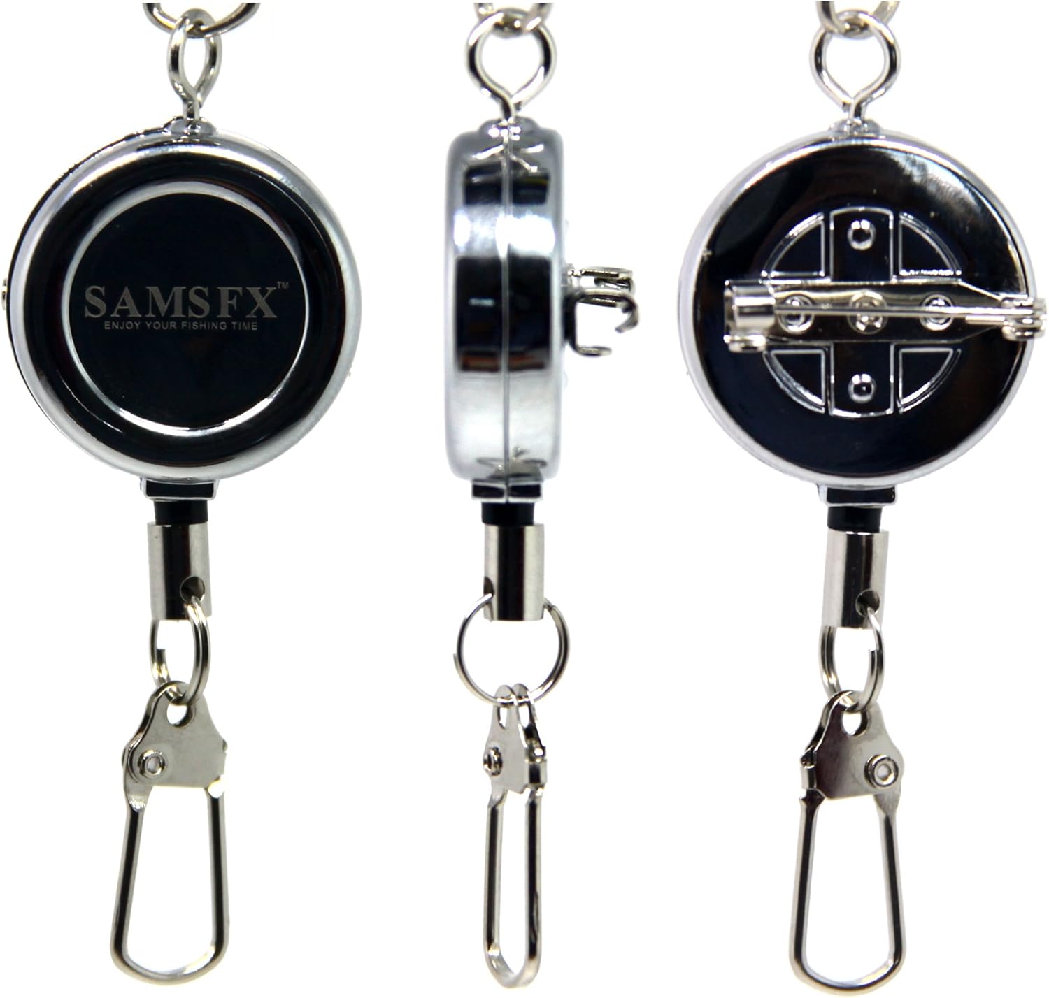 fly fishing zinger retractor