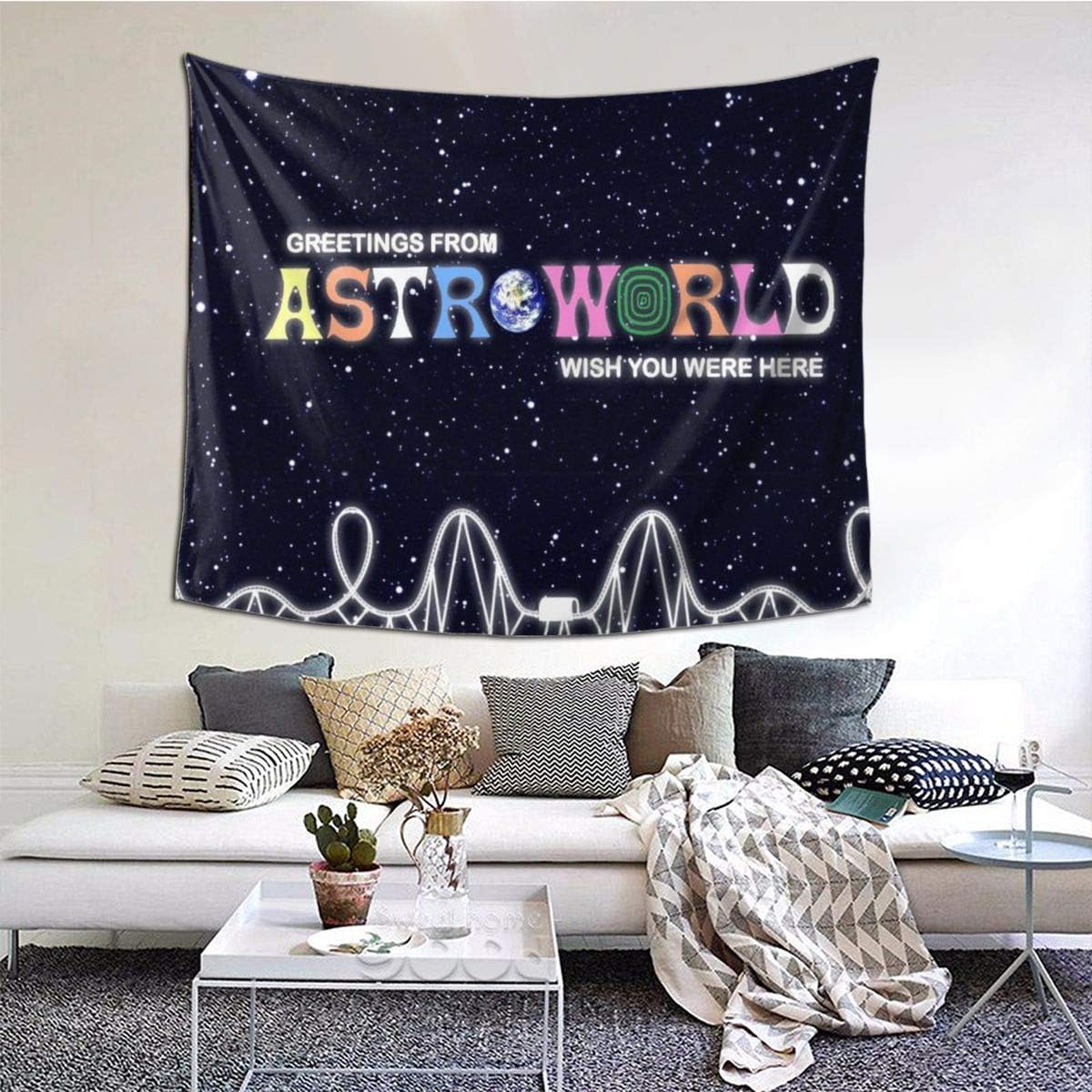 Tapestry Wall Hanging Tapestries 3D Printing Blanket Wall Art For Living Room Bedroom Home Decor 60x51in