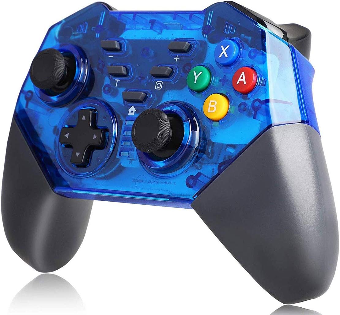 TUTUO Wireless Controller for Nintendo Switch Bluetooth Joystick Gamepad Built-in Dual Motor 6-Axis Gyro Turbo Compatible with Nintendo Switch