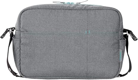 grey pram bag