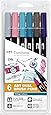 Tombow Marker ABT Dual Brush 6P-5 Vintage (6