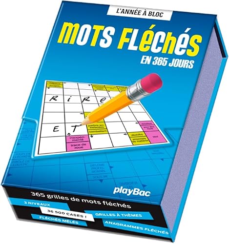 Download Calendrier 365 jours de Mots fléchés - Année à Bloc PDF