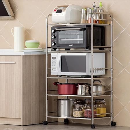 Racks Inc Estantería de Cocina para microondas con diseño de ...