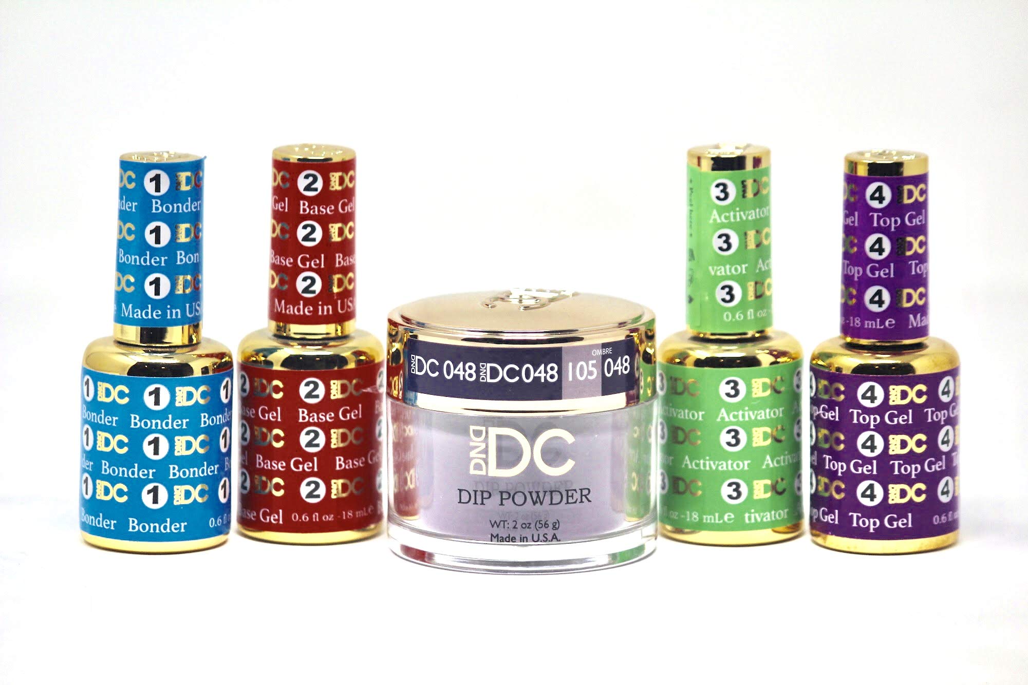 DND DIP POWDER KIT (DC 048 ELECTRIC PURPLE)