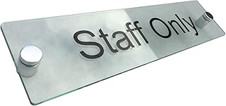 Büro Tür Wand Hausnummer Schild Keramikschild Qualität Glas Effekt Acryl