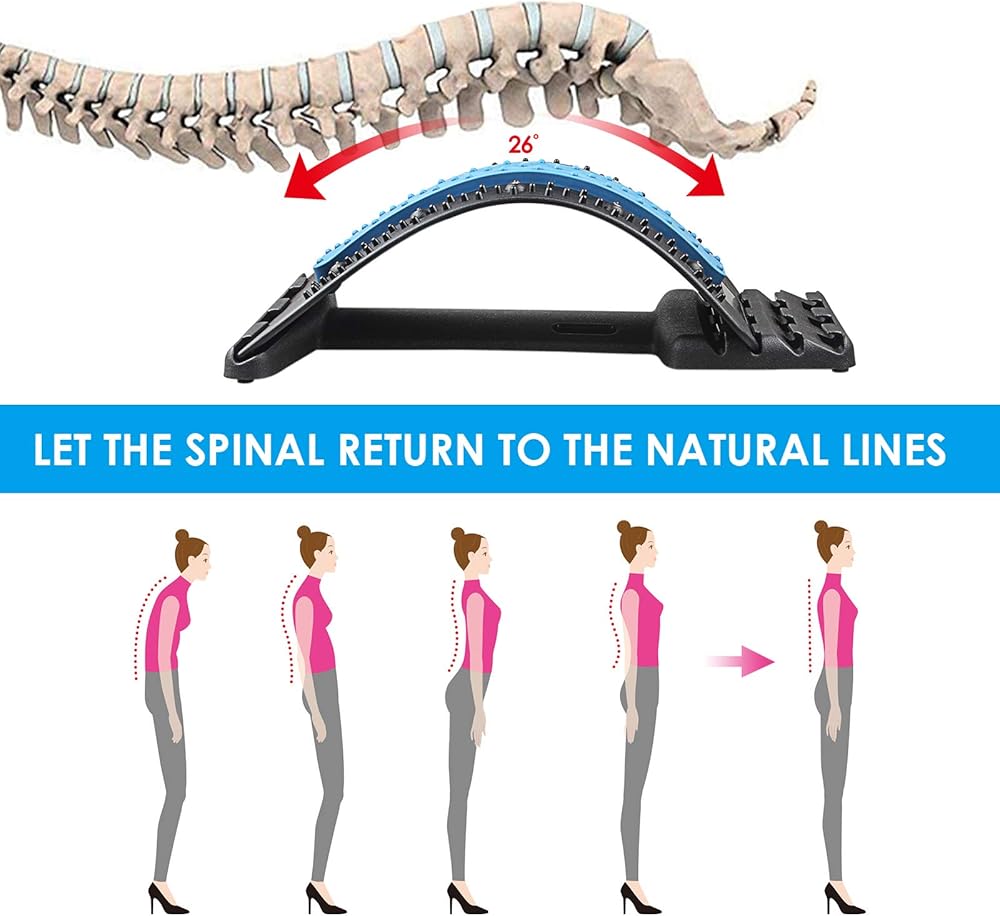 Ein Rückenstrecker Geräts ist zur Haltungskorrektur