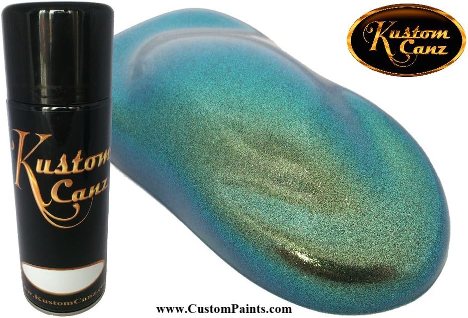 Kustom Canz Crystal Gold Aerosol Can Automotive