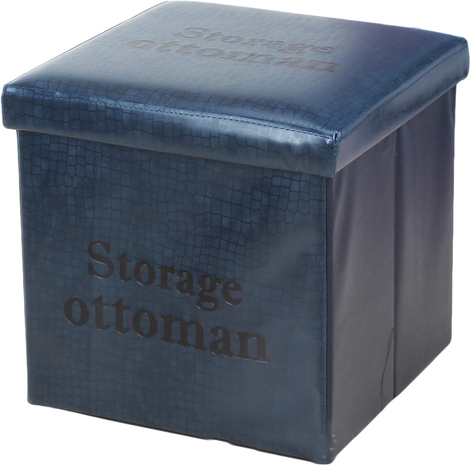 Kitrack Aufbewahrungshocker Bank Ottoman Spielzeug Brust Faltschachtel