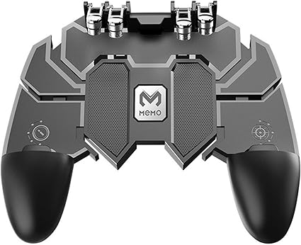 Amazon Pubgmobile 荒野行動 コントローラー 6本指iphone 強冷 高感度 モバイルゲーム コントローラー 引き金式 クリック感 Usb充電 最新 冷却 一体式 ケース対応 Iphone Android対応 各種ゲーム対応 手触り改良 優れたゲーム体験 通常のハンドル Leitian