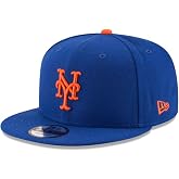 New Era 9Fifty MLB New York Mets Basic Royal Blue Snapback Hat 11591027 One Size