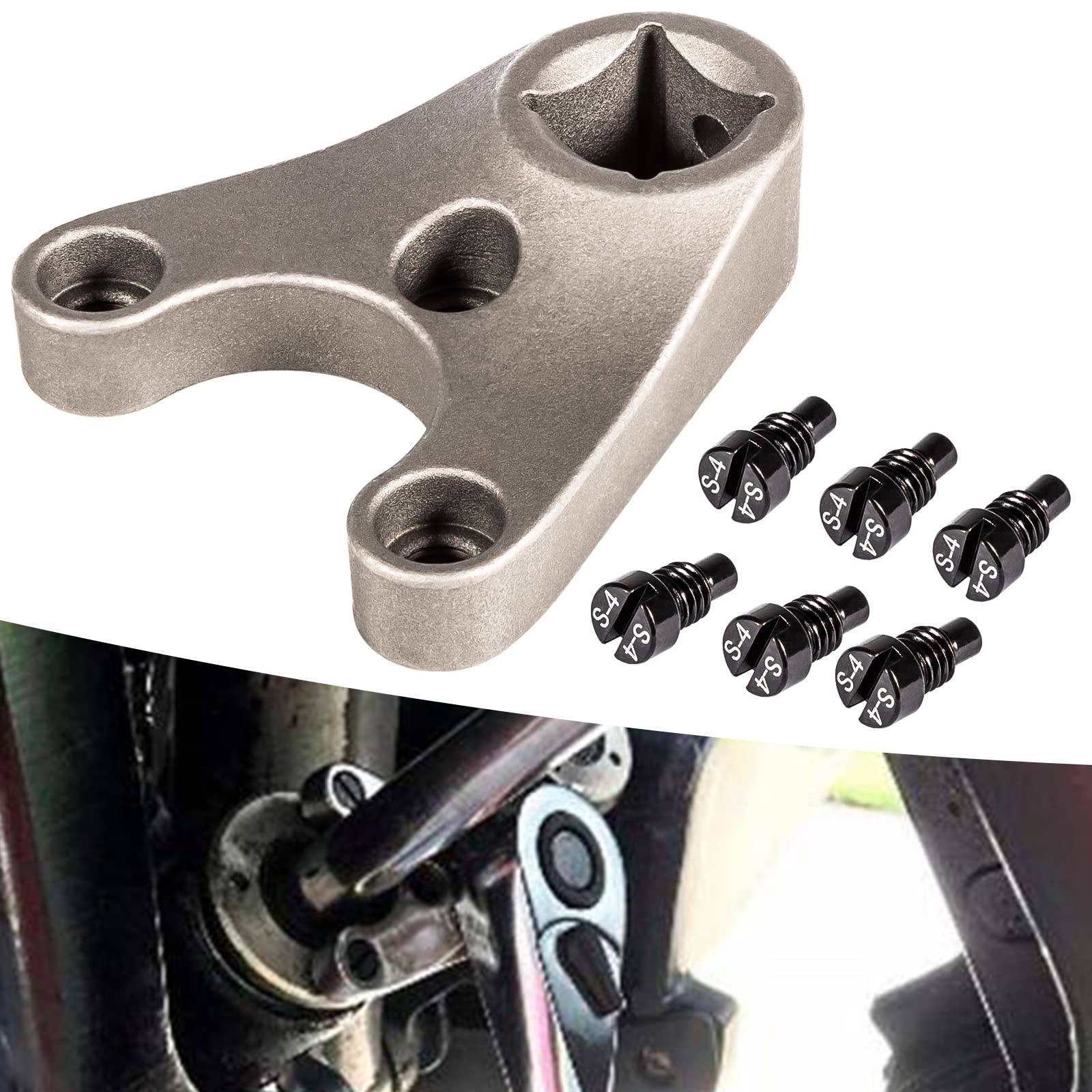 Photo 1 of Outboard Trim/Tilt Pin Wrench MT0004-38mm x 4mm, Remove Hydraulic Cylinders Trim Tilt Caps, fit for all Seastar Steering Cylinders, for Yamaha 4 Stroke V6
