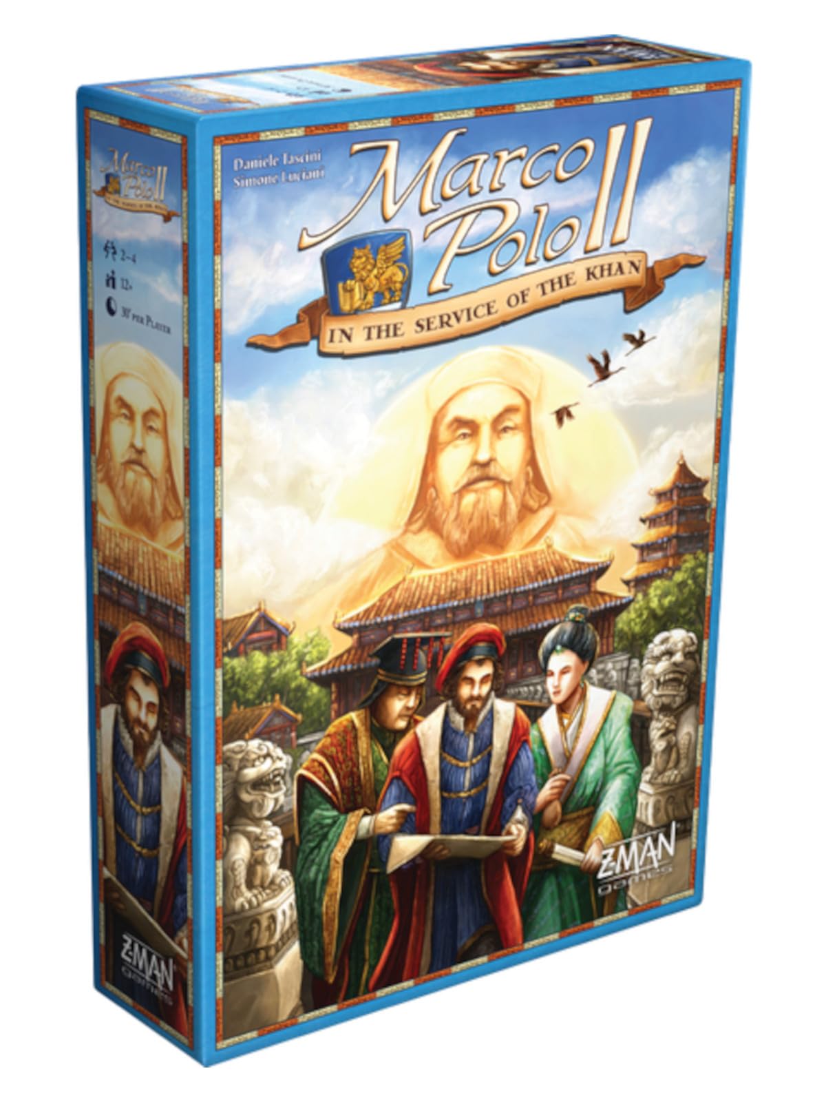 Space Cowboys | Marco Polo 2: in The Service of The Khan | Board Game | 2 to 4 Players | 60 to 120 Minute Playing Time | Ages 12+