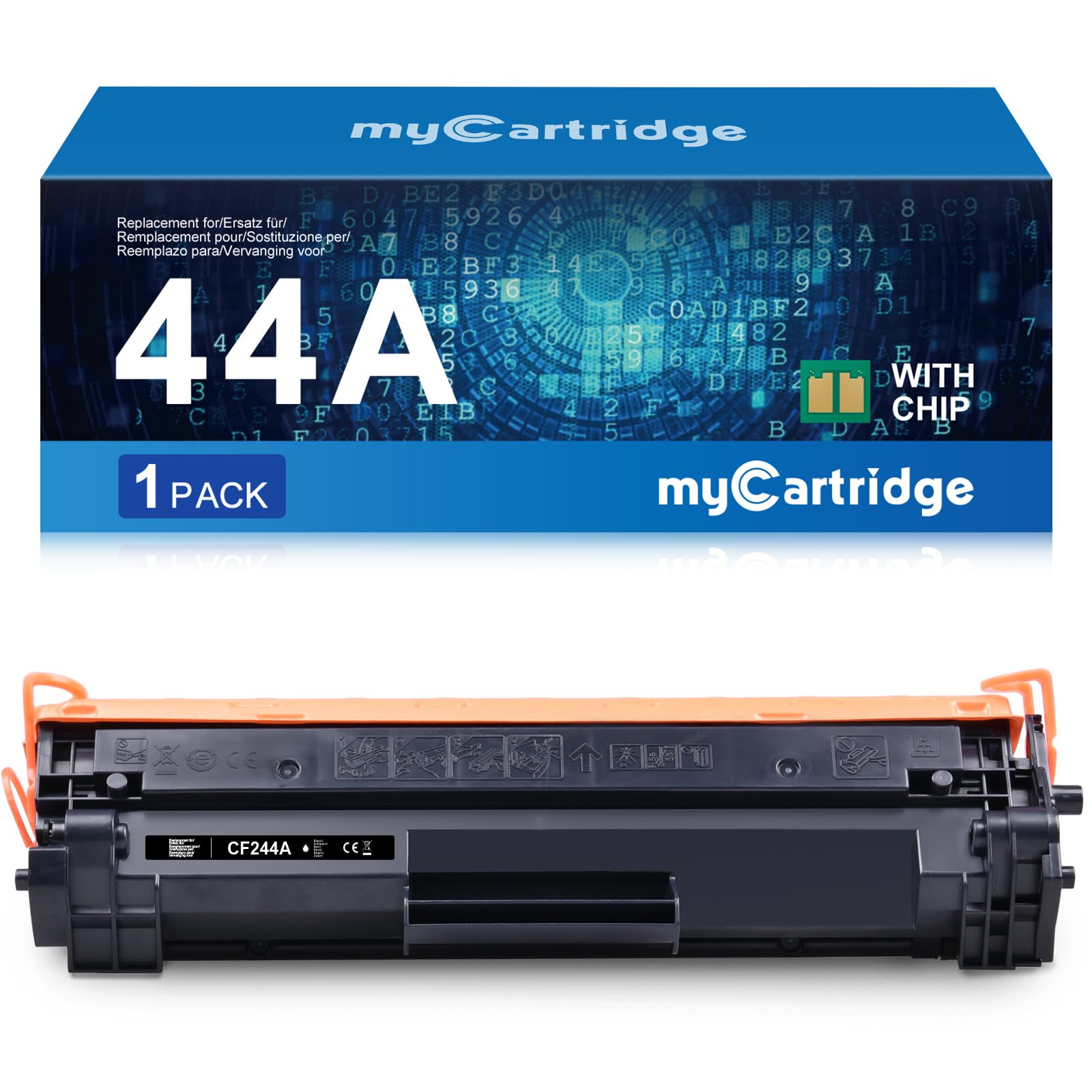 MyCartridge Compatible HP 44A CF244A Toner Cartridge for HP LaserJet Pro M15a M15w MFP M28a MFP M28w