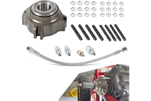 Fit for Chevy Clutch Hydraulic Release Throwout Bearing Kit 91605135 with an Teflon Lined Hose, Compatible with Chevrolet, BO