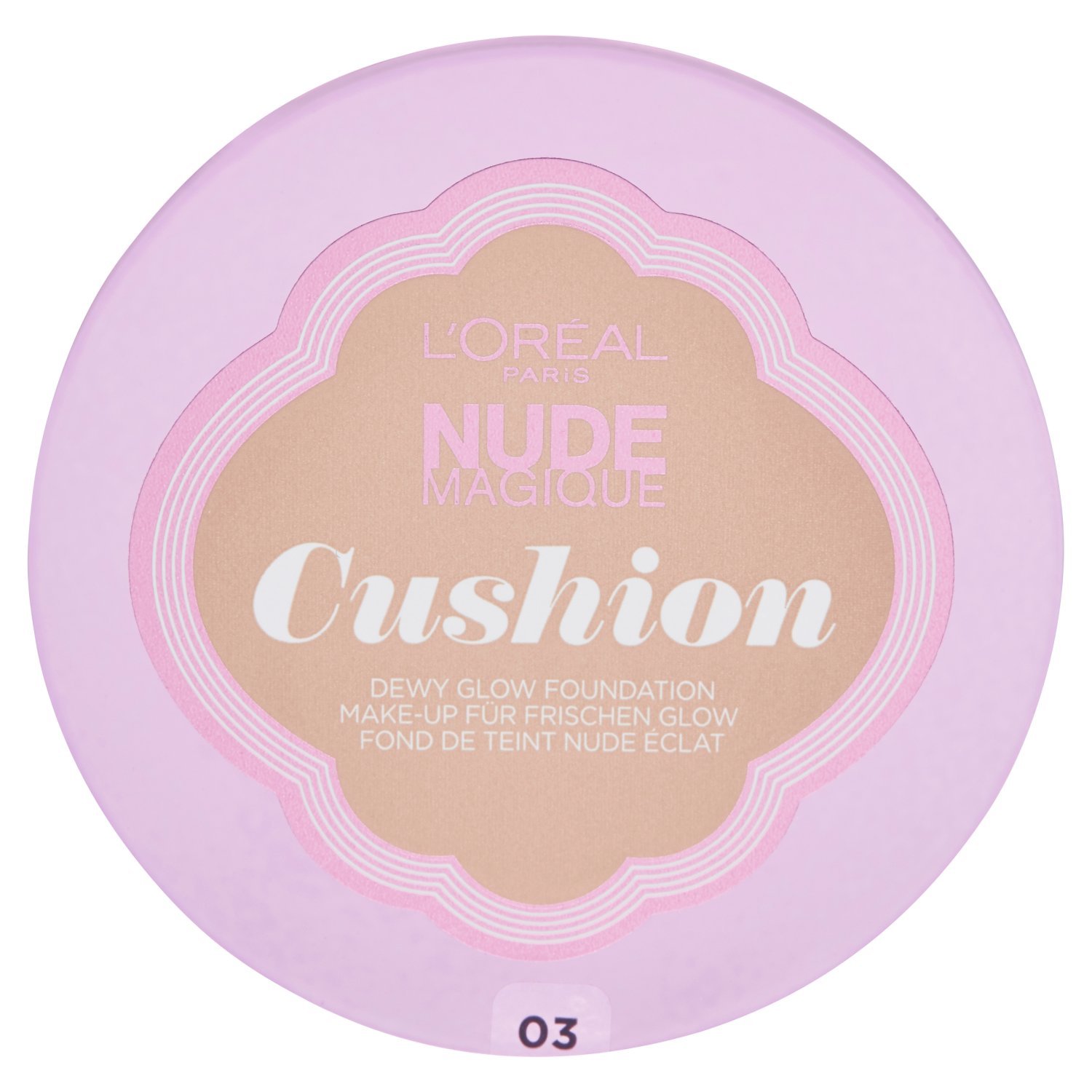 L'Oréal Nude Magique Cushion Foundation 3 Vanilla 14.6g