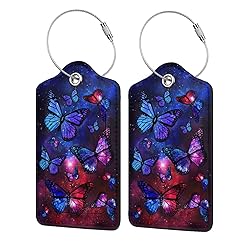 Docsckus 2 Pack Luggage Tags for Suitcase, Unique