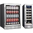 Kalamera 18 Bottle Wine Cooler & 154 Cans Beverage Cooler