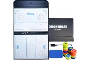 Joyeee Ice Hockey Tactics Board for Kids & Adults, Magnetic Coaching Board, Ice Hockey Equipment for Men, Boys and Ice Hockey Enthusiast, Christmas Ice Hockey Gifts for Men Father