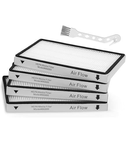 Jeu De 2 Filtres Pour Réservoir Aspirateur Kenmore & Panasonic Whispertone - Compatible Multiple Modèles