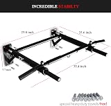 JX FITNESS Wall Mounted Pull Up Bar Folding Upper Body Gym Bracket view 7