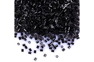 LIHAO Fuse Bead, 2000 PCS 2.6mm Mini Small Tiny Fuse Beads Refill for Kids Crafts - Black