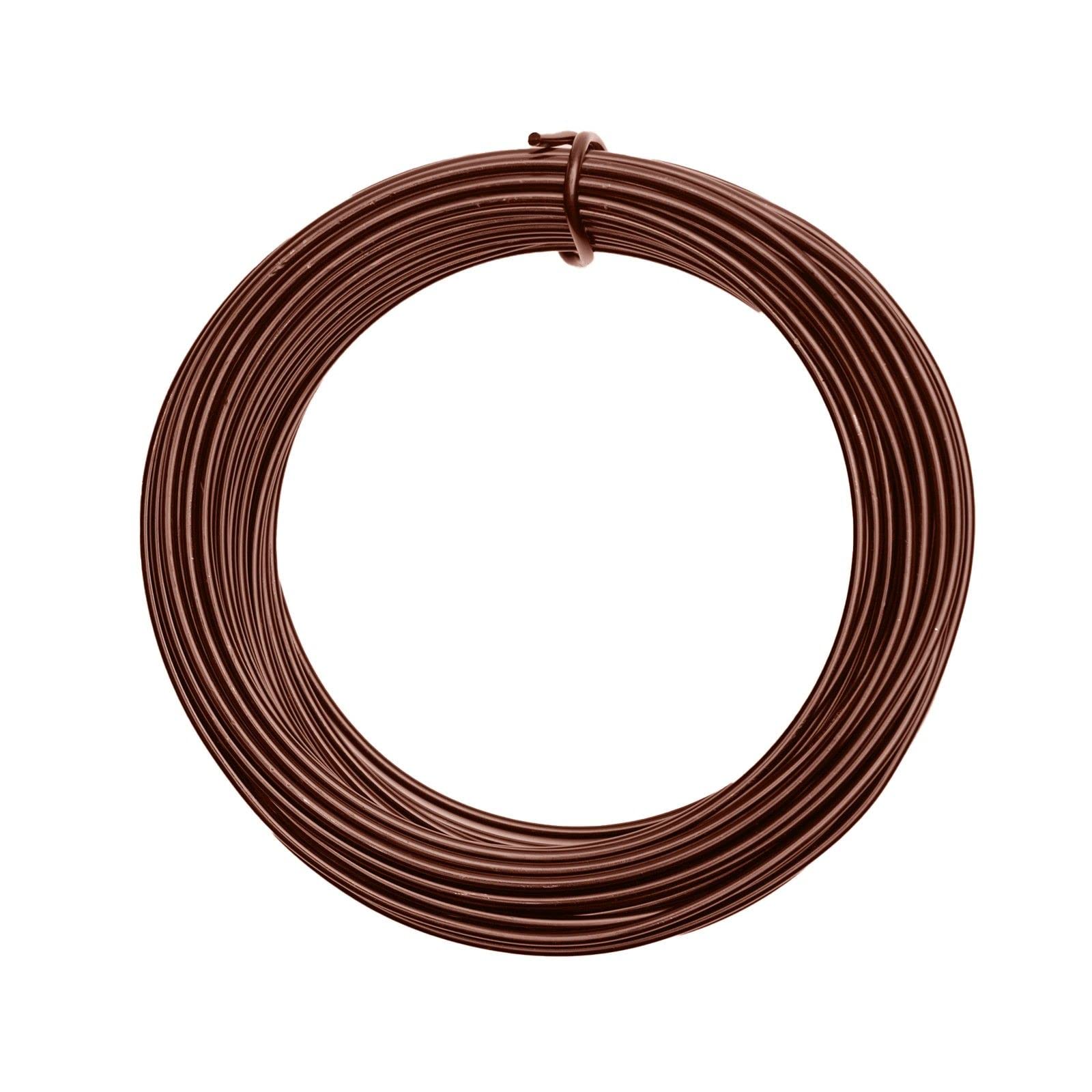Vaessen Creative Aluminium Wire, Chocolate, One Size