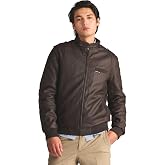 Members Only Iconic Racer Faux Leather Jacket Men