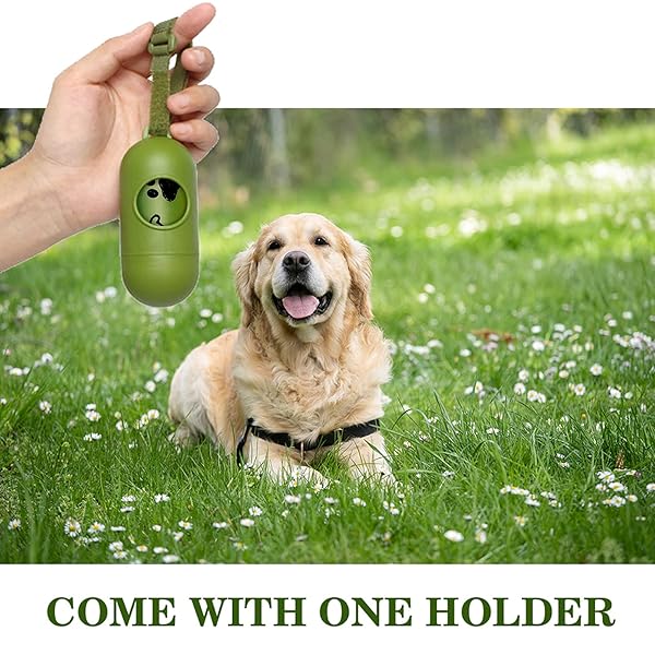 YINGDELAI DOG POOP BAG, 540 COUNTS BIODEGRADABLE DOG WASTE BAGS WITH 1 DISPENSER, ECO-FRIENDLY LEAK-PROOF PET POOP BAGS FOR DOGGY | SCENTED