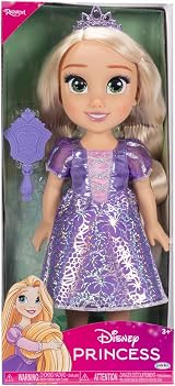 Disney Princess Rapunzel 14 inch Fashion Doll with Dress Shoes Tiara Brush view 2