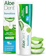 Aloe Dent Sensitive Aloe Vera Gel Toothpaste Fluoride Free 100ml