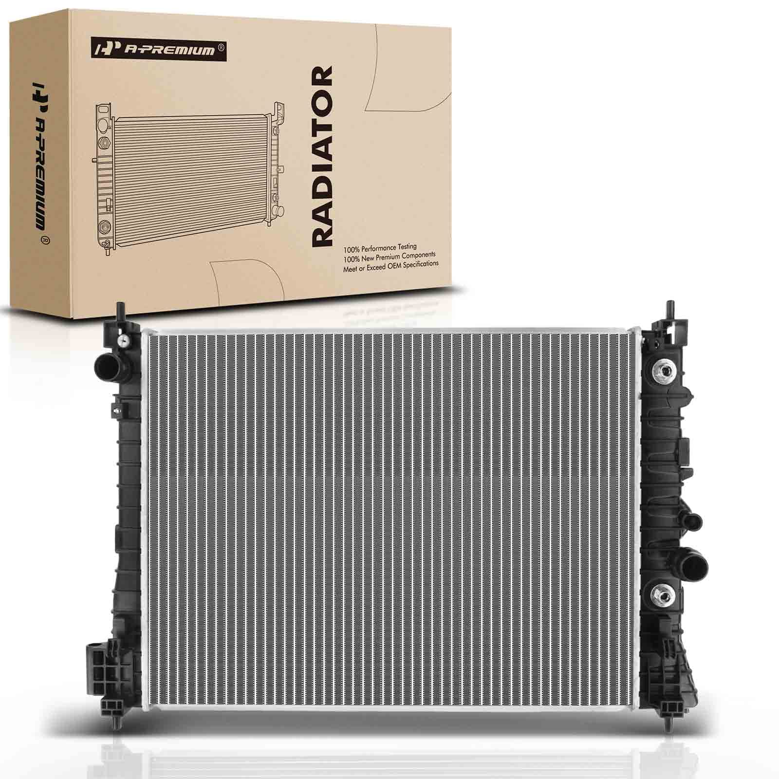 A-Premium Engine Coolant Radiator Assembly with Transmission Oil Cooler ...
