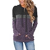 Lylinan Womens Cozy Textured Sweaters Fall Fashion Hoodies Trendy Outfits S-XXL