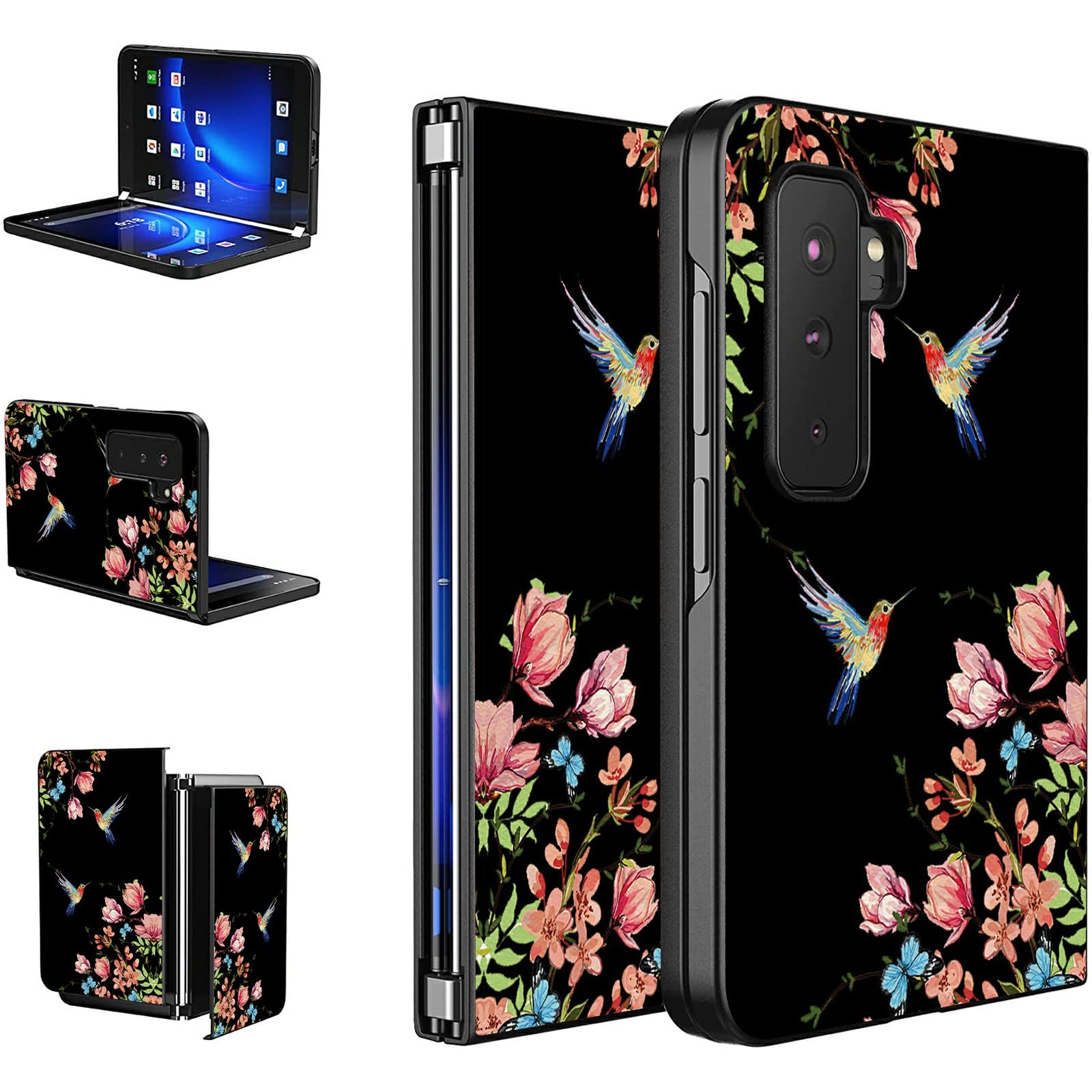BWEGRHE Hummingbird Floral Sakura Designed for