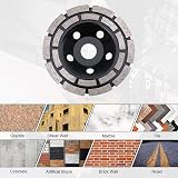 flintronic 125mm Diamond Grinding Cup Wheel Double Turbo Concrete Granite view 6