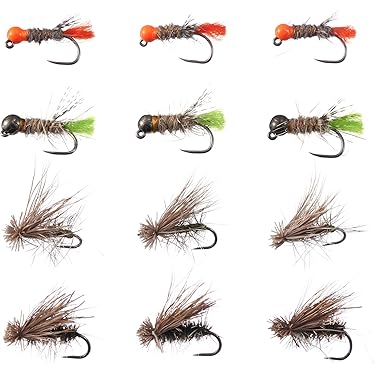 Mouches Sèches V Fly – Modèle Hopper Noir, Taille 10, Flottabilité Positive – Lot De 3