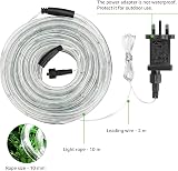 Lepro Outdoor Rope Lights 10m Mains Powered 240 LED IP65 Waterpoof Cool White view 7