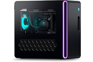 Alienware Aurora R16 Gaming Desktop - Intel Core i9-13900F, 32GB DDR5 RAM, 1TB SSD + 1TB HDD, NVIDIA GeForce RTX 4070 12GB GDDR6X Graphics, Windows 11 Home, 1 Year Premium Support - Basalt Black