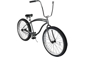 Tracer Avalon 26 & 29 Inch Beach Cruiser Bike for Adults, 1/7-Speed Coaster/Disc Brake 3.0/4.0 Fat Tire Cruiser Bike Low Step-Through Frame, Tree Fork Suspension City Hybrid Bike