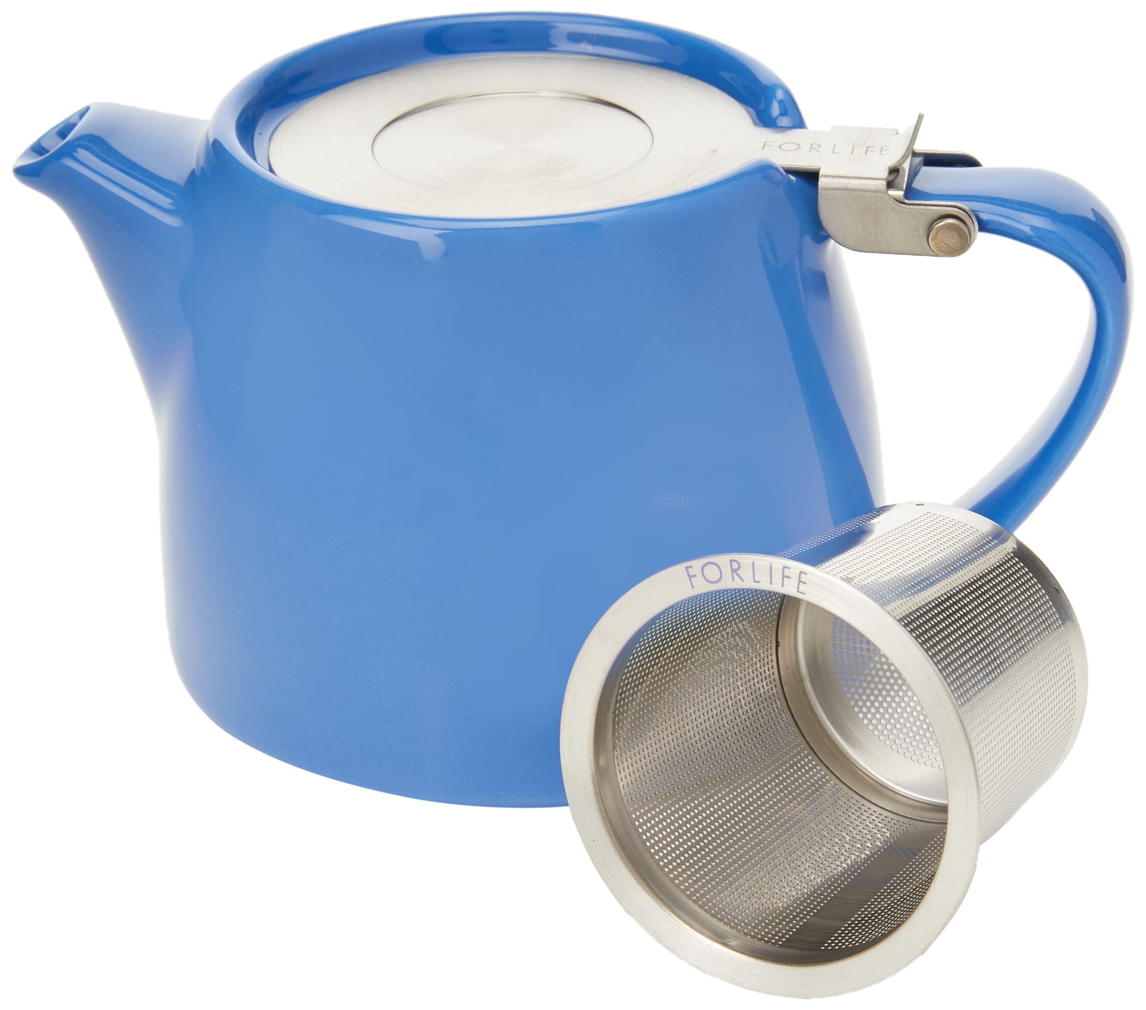 Forlife Stump Teapot, 400 mL, Blue — image 1