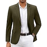 COOFANDY Mens Blazer Jacket One Button Casual Suit Jackets Stretch Knit Sport Coat