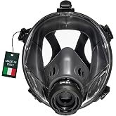 MIRA Safety CM-I01 Full-Face Industrial-Grade Gas Mask with 40mm NATO Filter Compatibility and Advanced Valve Design