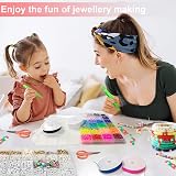 Fournine 7600 Pcs Clay Beads Bracelet Kit 24 Colors 2 Boxes 6mm Beads view 7