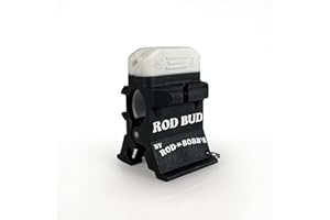 ROD-N-BOBB'S Rod Bud™ - The Ultimate 5 in 1 Fishing Tool, Perfect for Ice, Fly and Summer Fishing! - (Line Cutter, Hook Eyelet Threader, Hook Eyelet Cleaner, Line Trimmer, Hook Sharpener)