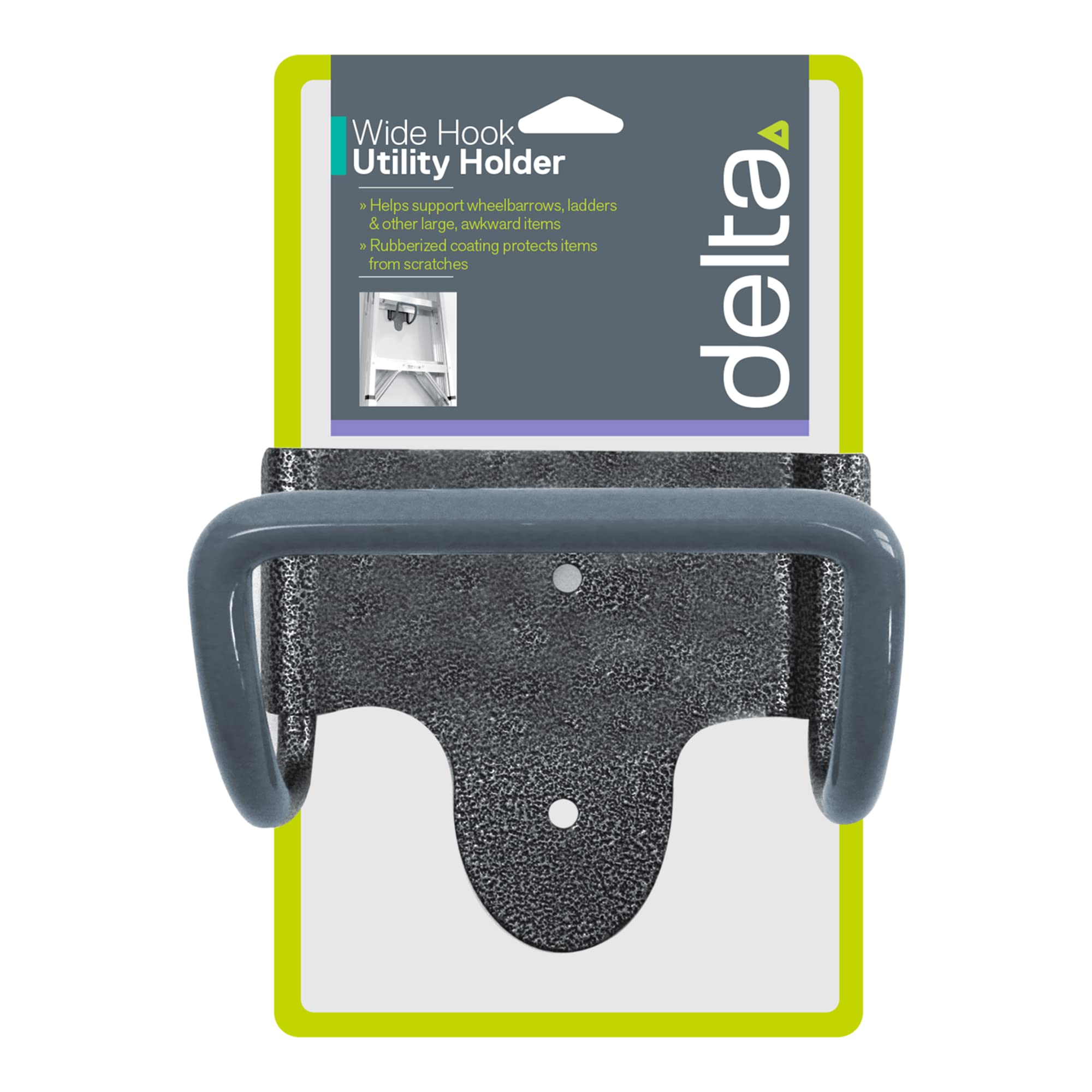 Delta Utility Hook - Wide, grey