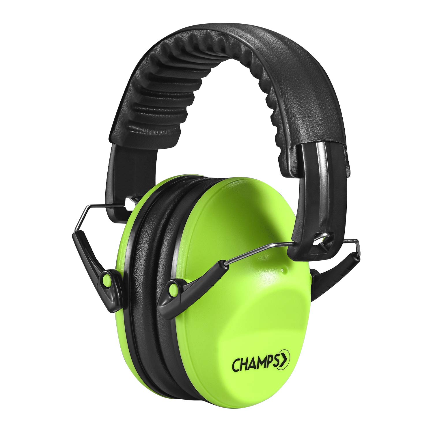 Photo 1 of Champs Ear Muffs for Noise Reduction Earmuff Noise Protection Reduction Headphones for Toddlers Kid Children Teen NRR 25dB Safety Hearing Ear Muff Air Shows, Concerts, Firework, Study [Green]