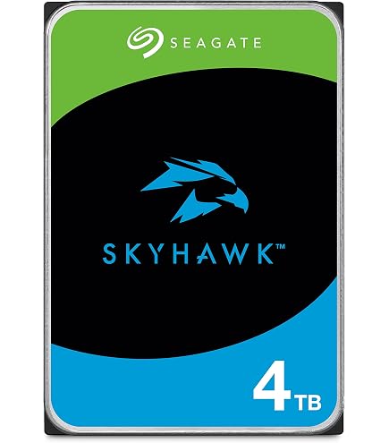 Amazon.com: Seagate Skyhawk ST4000VX013 4 TB Hard Drive - 3.5